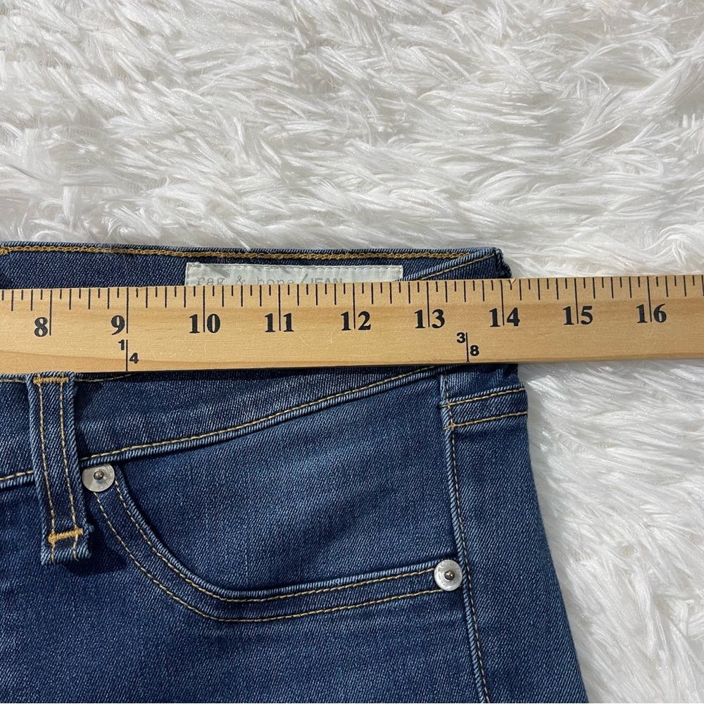 Rag & Bone Jeans Womens Size 27 Skinny Stretch Blue - Picture 5 of 8
